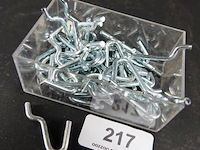 Ca. 45 haken voor winkeldisplay h5cm - afbeelding 1 van  3