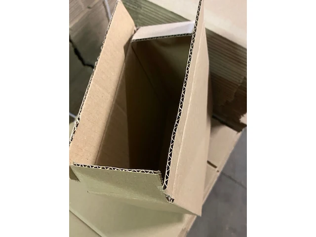Ca. 450x verzenddozen, bruin, 20x8x20cm - afbeelding 3 van  4