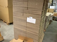 Ca. 450x verzenddozen, bruin, 40x30x12cm