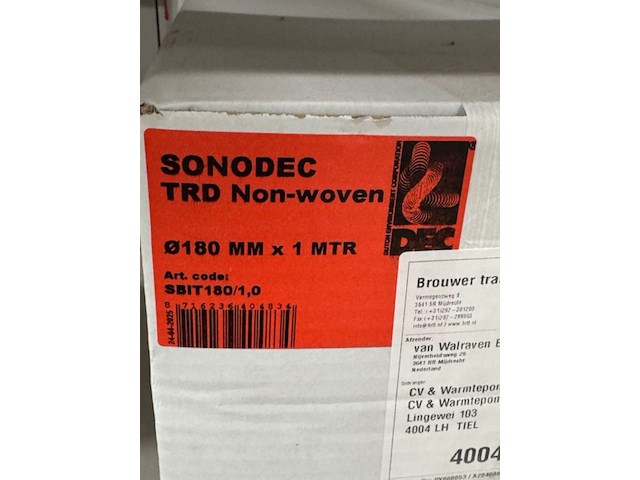 Ca. 45x demper, non woven - afbeelding 9 van  9