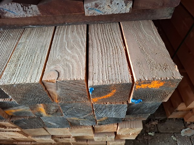 Ca 45x douglas balk 12x12cm - afbeelding 3 van  3
