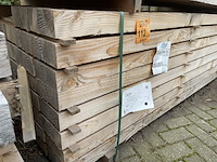 Ca. 45x douglas balken fijnbezaagd, 75x175mm, lengte 300cm - afbeelding 4 van  4