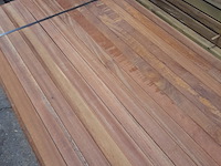 Ca. 45x hardhouten paal, 6,8 x 6,8 x 275 cm - afbeelding 4 van  7