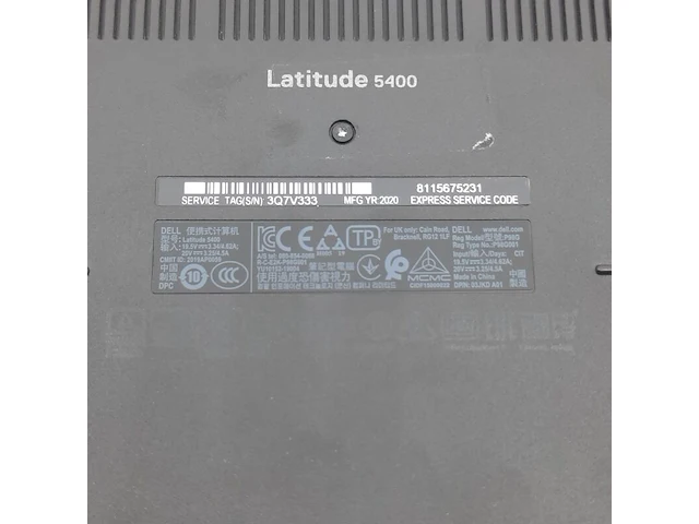 Ca. 45x laptop, dell, o.a. latitude 7490 - afbeelding 12 van  17