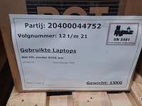 Ca. 45x laptop, dell, o.a. latitude 7490 - afbeelding 15 van  17