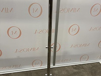 Ca. 45x staander voor toegangspoort, wanzl, railix basic - afbeelding 1 van  5