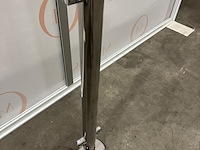 Ca. 45x staander voor toegangspoort, wanzl, railix basic - afbeelding 3 van  5