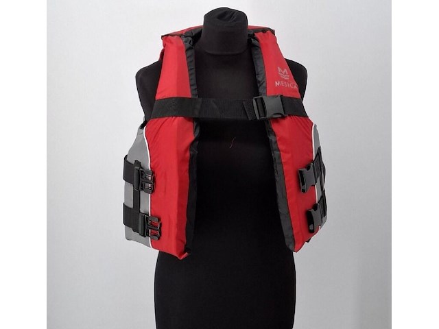 Ca. 45x zwemvest, mesica, 50n, rood/grijs/zwart - afbeelding 1 van  3