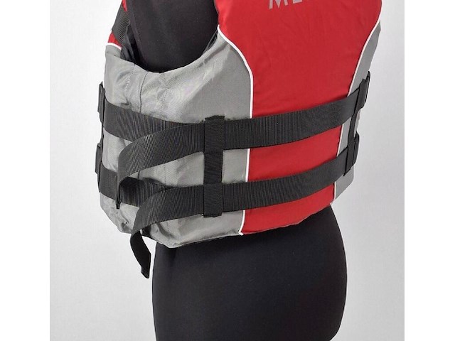 Ca. 45x zwemvest, mesica, 50n, rood/grijs/zwart - afbeelding 3 van  3