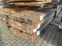 Ca. 46x doglas halfhoutsrabat, 18x130mm, lengte 300cm - afbeelding 2 van  2