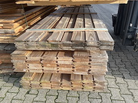 Ca. 46x douglas halfhoutsrabat, 18x130mm, lengte 300cm - afbeelding 1 van  2