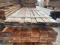 Ca. 46x douglas halfhoutsrabat, 18x130mm, lengte 300cm - afbeelding 3 van  3