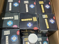 Ca. 46x dozen velgenfolie, wit - afbeelding 4 van  5