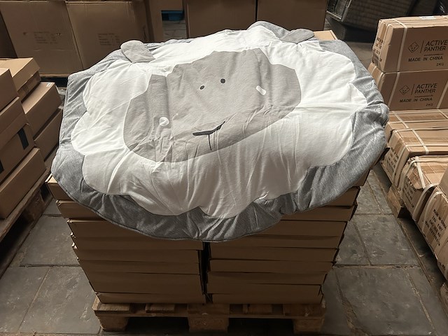 Ca. 46x vloerkleed/speelkleed voor kinderen w.o. olifant, schaap - afbeelding 3 van  8