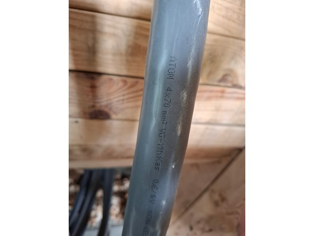 Ca. 47 meter grondkabel op 2x haspel - afbeelding 6 van  6