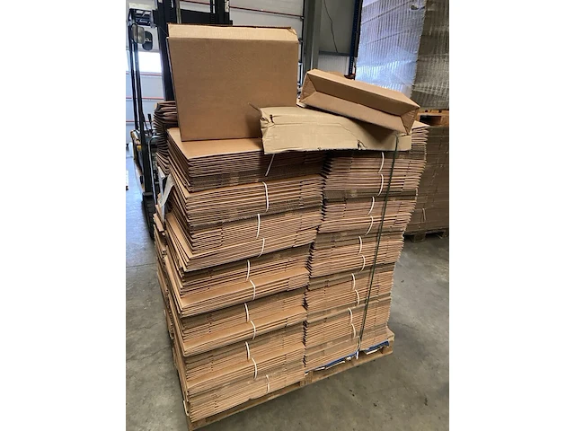 Ca. 470x verzenddozen met autolockbodem, bruin, 44x11x33cm - afbeelding 1 van  6