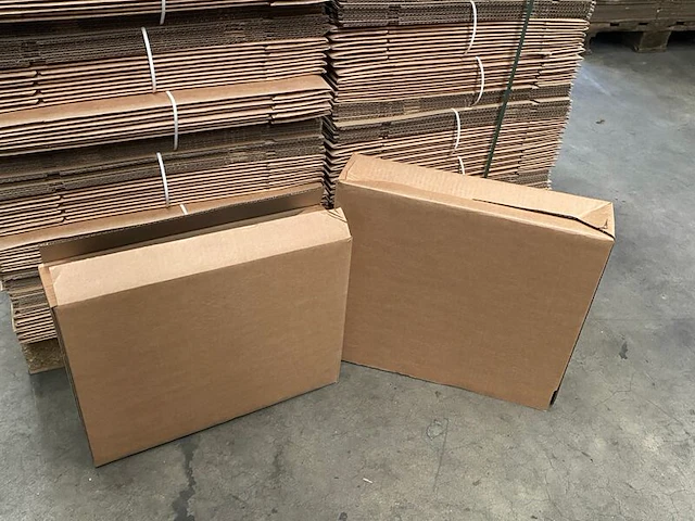 Ca. 470x verzenddozen met autolockbodem, bruin, 44x11x33cm - afbeelding 2 van  6