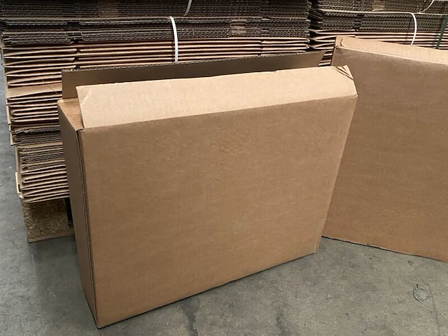 Ca. 470x verzenddozen met autolockbodem, bruin, 44x11x33cm - afbeelding 3 van  6