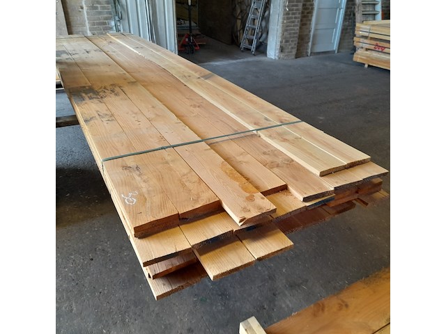 Ca. 47x douglas planken, 2,2 x 15 x 410 cm - afbeelding 1 van  6