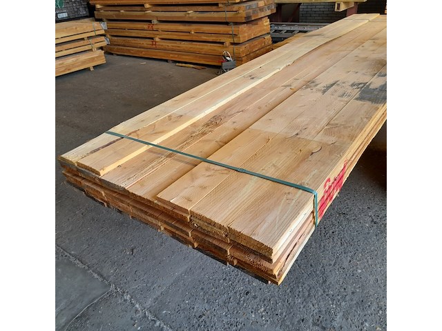 Ca. 47x douglas planken, 2,2 x 15 x 410 cm - afbeelding 6 van  6