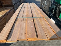 Ca. 47x douglas planken fijnbezaagd, 18x150mm, lengte 30/300cm, 17/400cm - afbeelding 1 van  3