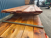 Ca. 47x douglas planken fijnbezaagd, 18x150mm, lengte 30/300cm, 17/400cm - afbeelding 3 van  3