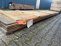 Ca. 47x douglas veer en groef, 18x185mm, lengte 500cm - afbeelding 2 van  3