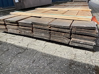 Ca. 47x douglas veer en groef, 18x185mm, lengte 500cm - afbeelding 2 van  3