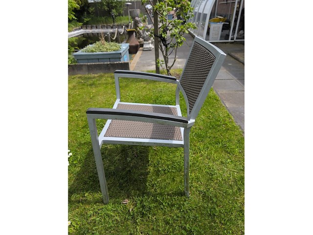 Ca. 47x terrasstoel met 5x tafel en 2x parasolvoet - afbeelding 5 van  15