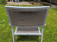 Ca. 47x terrasstoel met 5x tafel en 2x parasolvoet - afbeelding 6 van  15