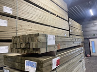 Ca. 47x vuren regels geschaafd geïmpregneerd, 45x70mm, lengte 247cm - afbeelding 2 van  3
