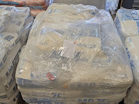 Ca. 47x zak à 25 kg machine spuitgips, knauf, mp 75 - afbeelding 2 van  6