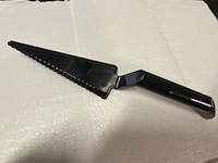 Ca. 480x luxe taartschep, zwart - afbeelding 2 van  4