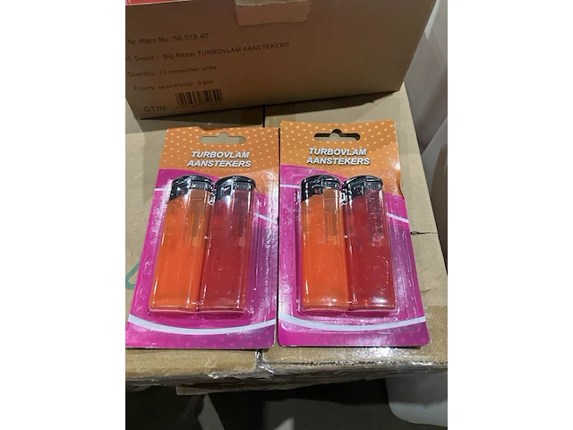 Ca. 480x turbovlam aanstekers - afbeelding 3 van  4