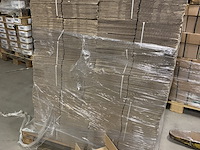 Ca. 480x verzenddozen 25x25x22cm, bruin - afbeelding 1 van  2