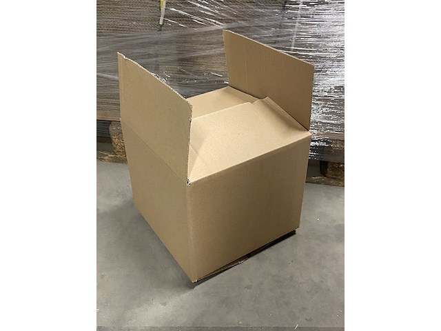 Ca. 480x verzenddozen 25x25x22cm, bruin - afbeelding 2 van  2