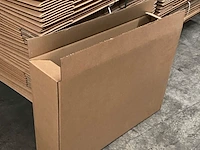 Ca. 480x verzenddozen met autolockbodem, bruin, 51x12x39cm - afbeelding 2 van  4