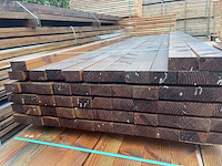 Ca. 48x douglas balken fijnbezaagd, 50x100mm, lengte 300cm - afbeelding 3 van  3