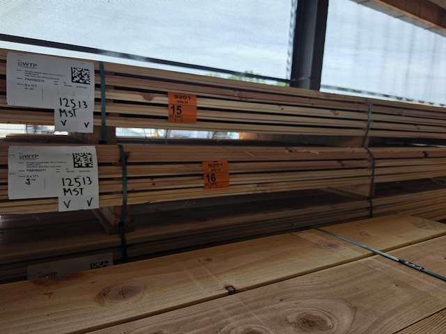 Ca. 48x douglas zweeds rabat, 21x190mm, lengte 300cm - afbeelding 4 van  4