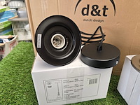 Ca. 48x dutch design hanglamp 24x zwart en 24x chrome d&t - afbeelding 9 van  12