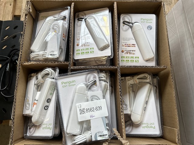 Ca. 48x ent-endoscoop met distaal uiteinde van 3,6 mm en led-achtergrondverlichting, opcom, penguin ent scope cl481p - afbeelding 1 van  5