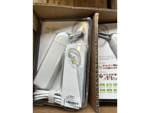 Ca. 48x ent-endoscoop met distaal uiteinde van 3,6 mm en led-achtergrondverlichting, opcom, penguin ent scope cl481p - afbeelding 3 van  5