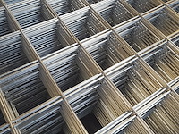 Ca. 48x gegalvaniseerde gaasmat, afmeting 180x180 cm, maaswijdte 10x10 cm, draaddikte 4 mm - afbeelding 4 van  4