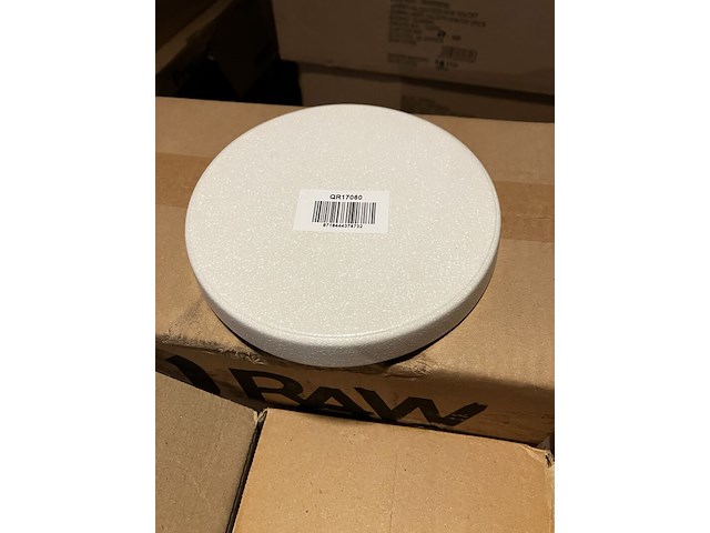 Ca. 48x kleine borden, q raw, wit - afbeelding 2 van  4