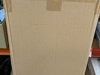 Ca. 48x luxe tochtstoppers, antraciet en lichtgrijs, 92 cm - afbeelding 2 van  2