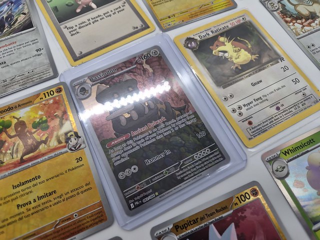 Ca. 48x pokémon kaarten: mix partij zeldzame, vintage, (reverse) holo's en overige - afbeelding 3 van  11