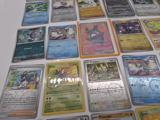 Ca. 48x pokémon kaarten: mix partij zeldzame, vintage, (reverse) holo's en overige - afbeelding 6 van  11