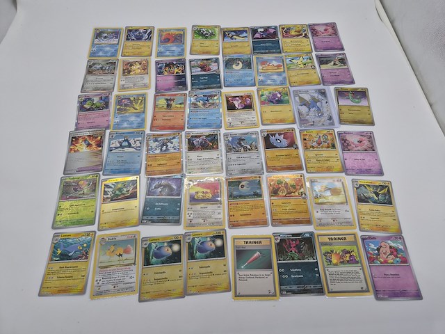 Ca. 48x pokémon kaarten: vintage, zeldzaam, holo's en overig - afbeelding 1 van  17