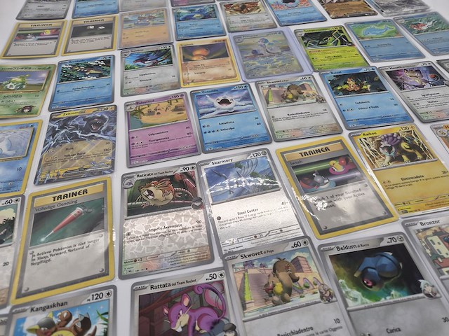 Ca. 48x pokémon kaarten: zeldzame, vintage, holo's en overig - afbeelding 4 van  13