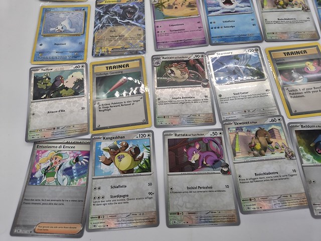 Ca. 48x pokémon kaarten: zeldzame, vintage, holo's en overig - afbeelding 7 van  13